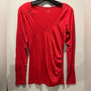 Three Dots Scrunched Top